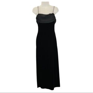 VTG Betsy & Adam Black Spaghetti Strap Sundress